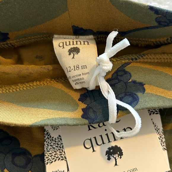 NWT Kate Quinn Blueberry Print Leggings - Picture 4 of 4